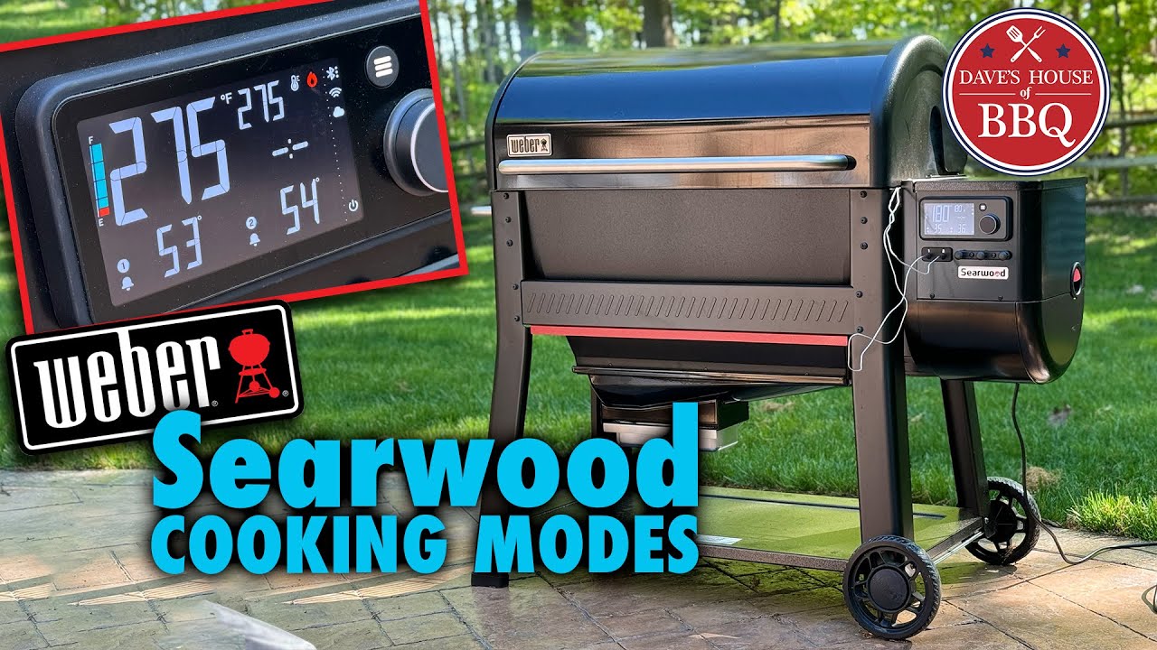 Режимы приготовления пищи Weber Searwood