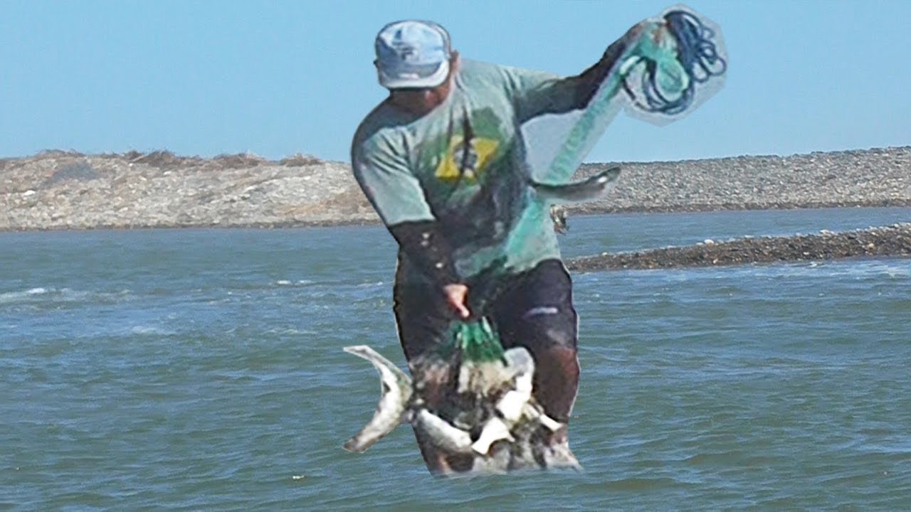 ¡No podrás creer lo que este hombre logra en su día de pesca! ¿Suerte o habilidad?