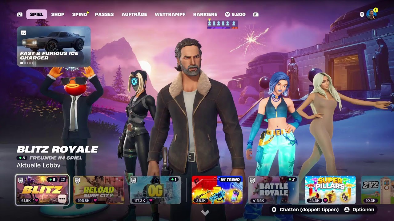 Fortnite live Deutsch 🔴 damit ist der Montag auch geschafft!
