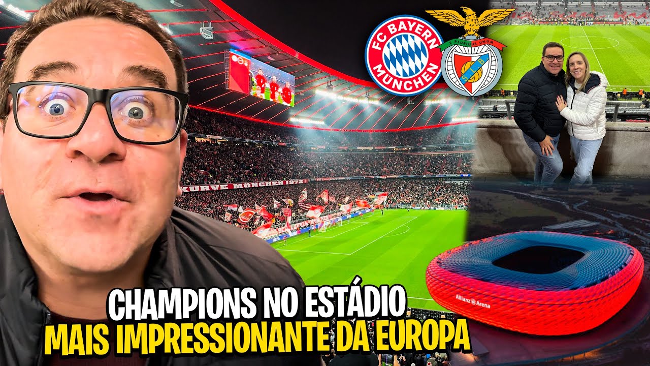 FUI À CHAMPIONS EM MUNIQUE - BAYERN vs BENFICA