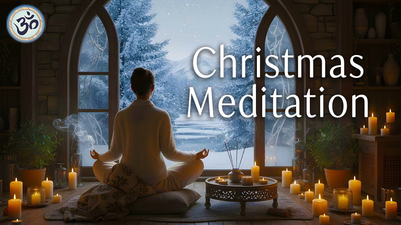 Christmas Meditation - Healing Frequencies, Remove All Negative Energy, Healing Flute