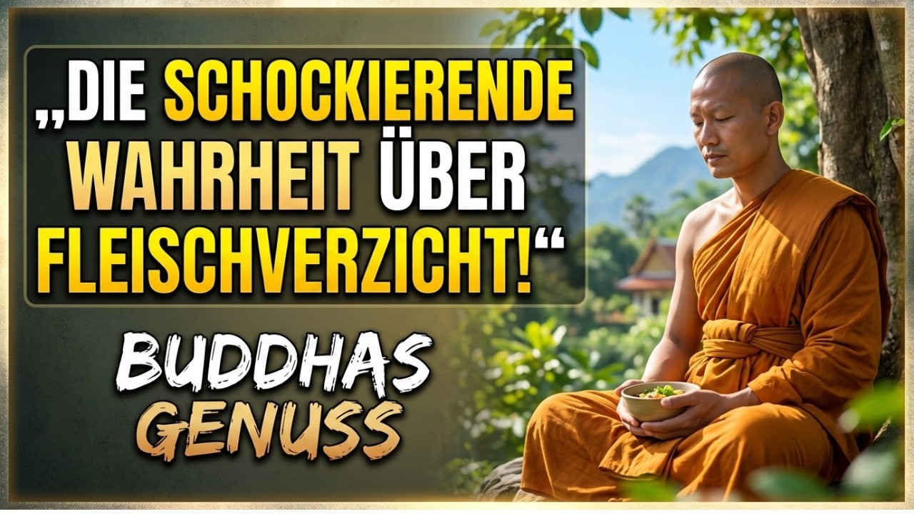 Warum die meisten Buddhisten Fleisch ablehnen – der schockierende Grund!