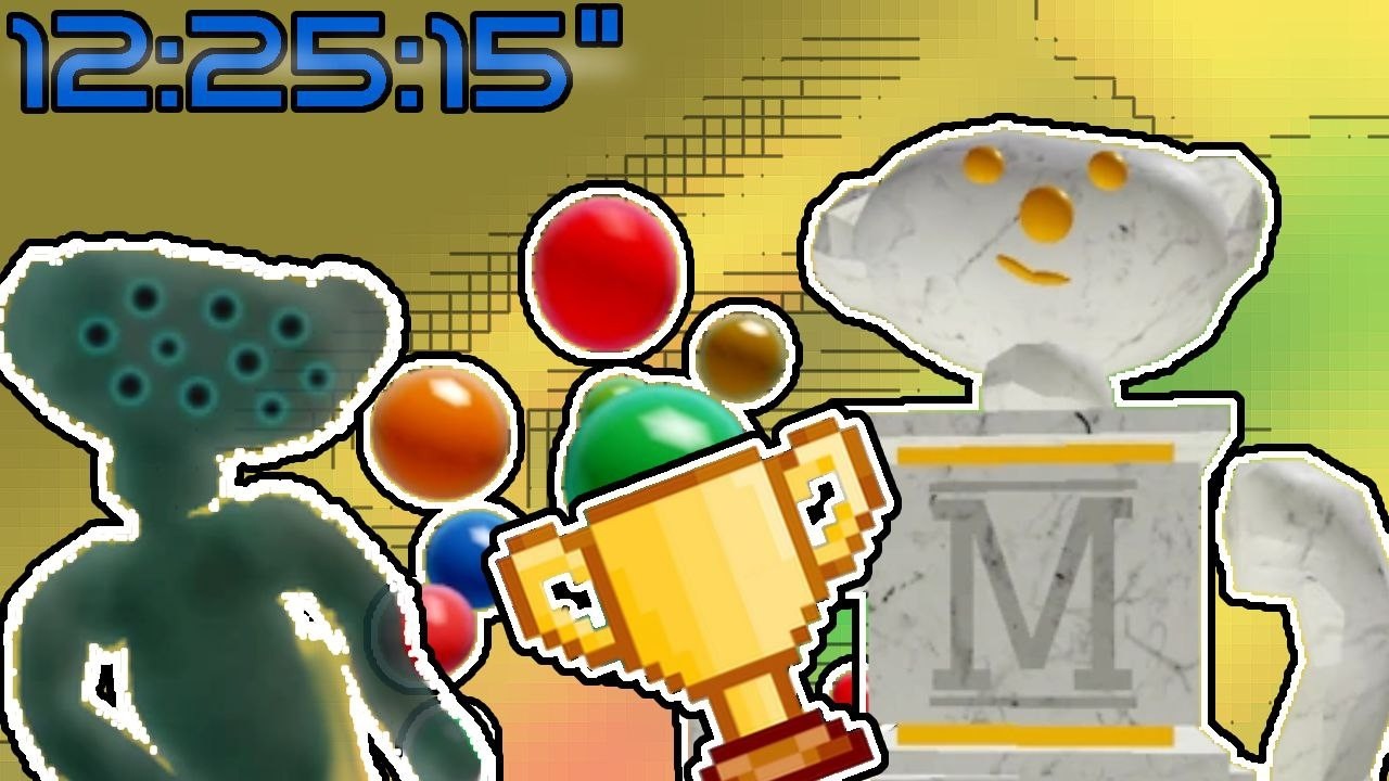WR!!! Speedrun 3 maps for MUSEUM CURATOR (12:25:15