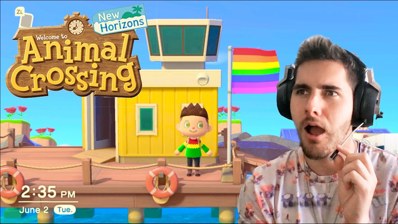 Animal Crossing New Horizons ASMR - Updated Island Tour - Male Whisper - Nintendo Switch