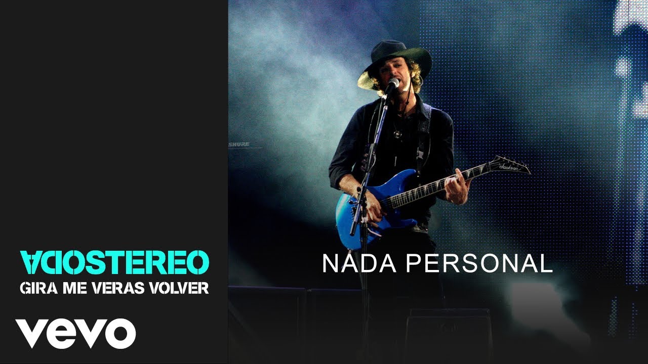 Soda Stereo - Nada Personal (Gira Me Verás Volver)