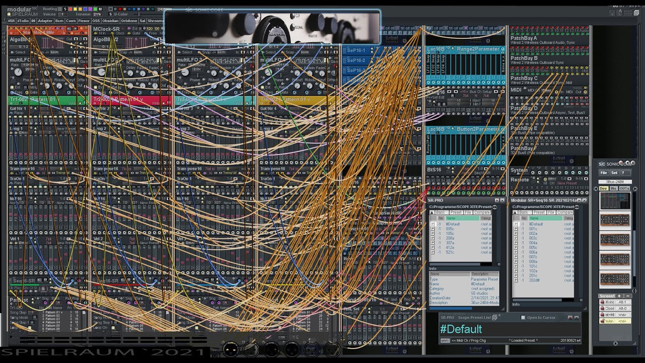 Modular Synthesizer Scope DSP Farm Sonic Core * 20210214