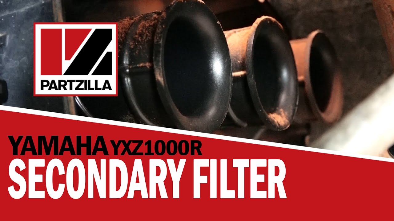 How to Change the Secondary Air Filter on a Yamaha YXZ1000R | YXZ1000R Air Filter Replacement