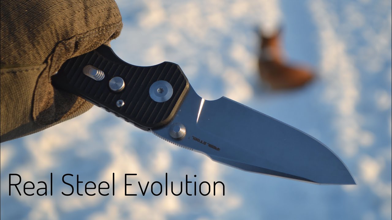 тест ножа Real Steel Evolution Ironclad