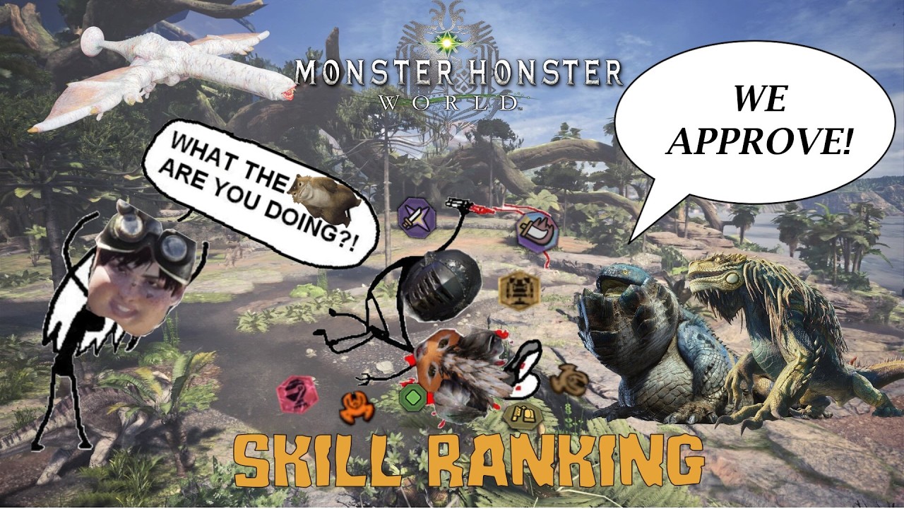 Ranking (Almost) Every Skill and Set Bonus in Monster Hunter World