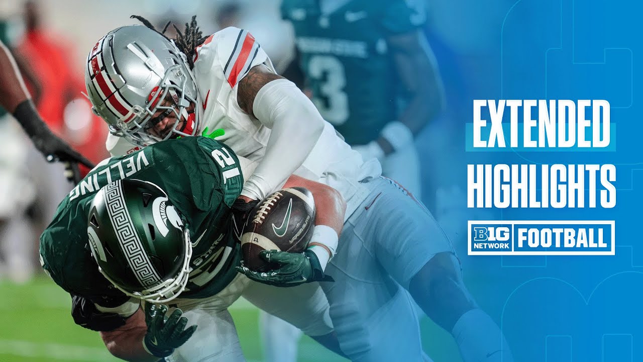Ohio State at Michigan State | Extended Highlights | Big Ten Football | 09/28/2024
