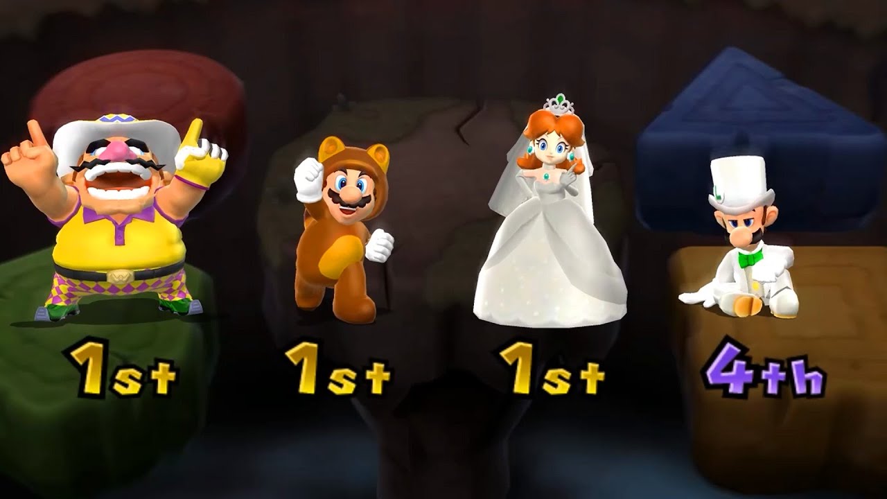 Who will win? Wario vs Mario vs Luigi vs Daisy | Mario Party 9
