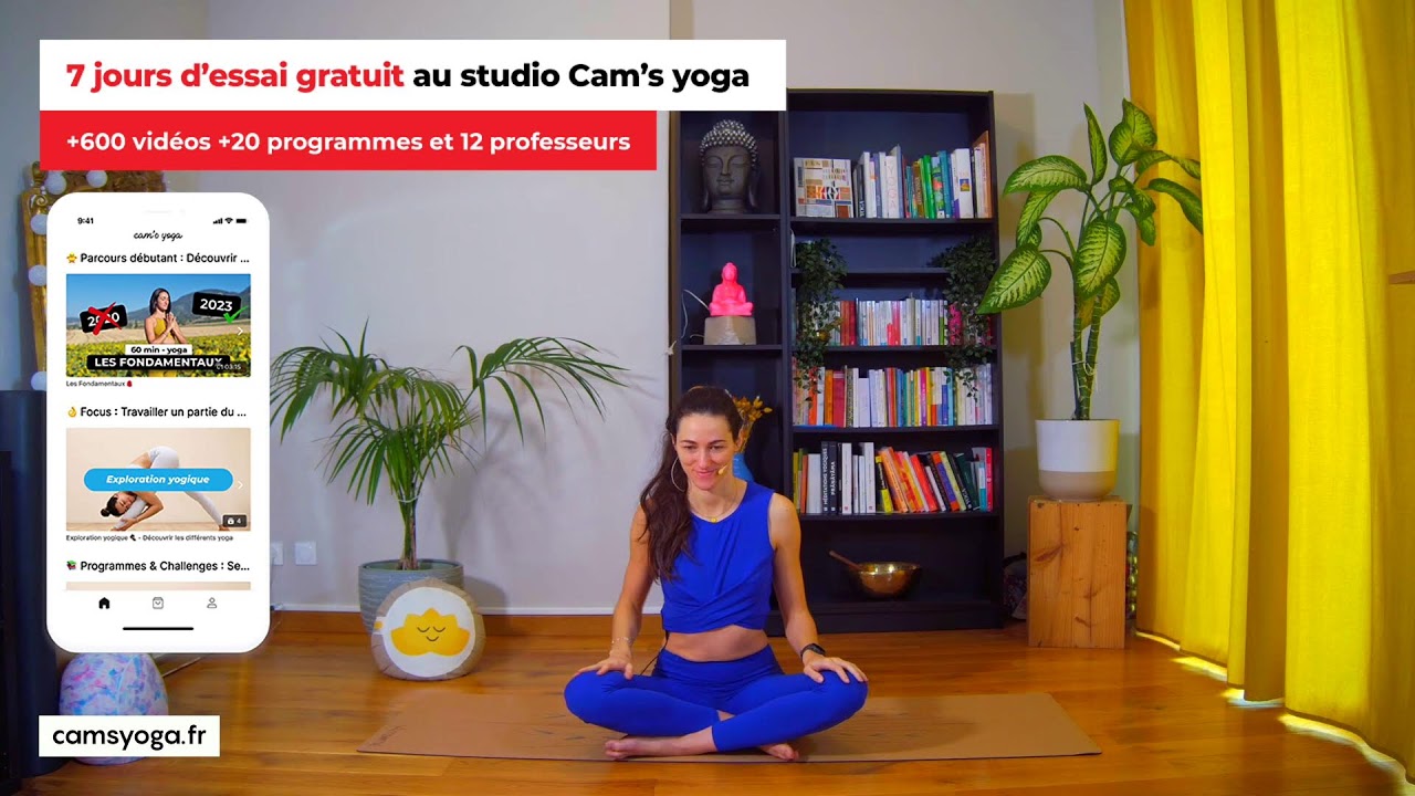 🧘‍♂️ Yoga Gratuit - 45 min | Cam's Yoga
