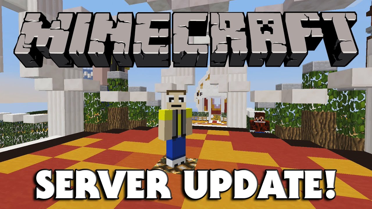 EvanTubeHD MINECRAFT SERVER UPDATE!