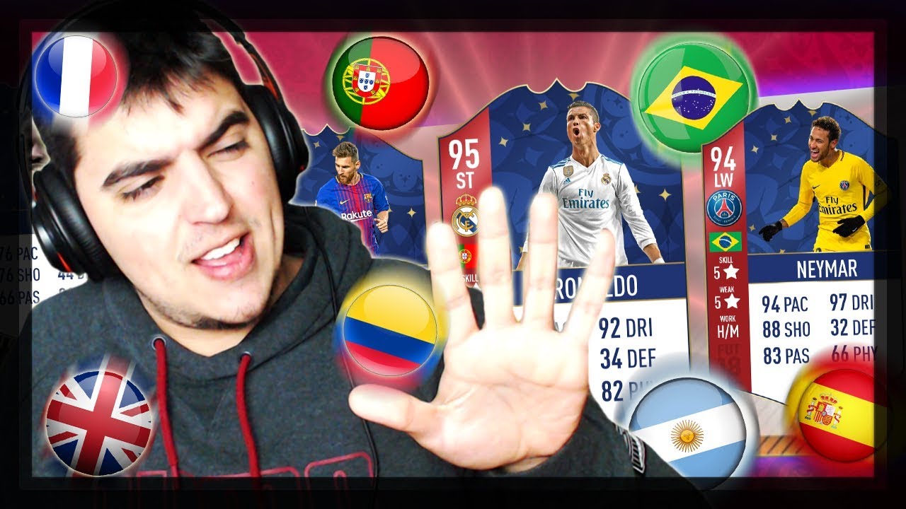 FUT DRAFT FOR THE 2018 WORLD CUP IN RUSSIA | FIFA 18