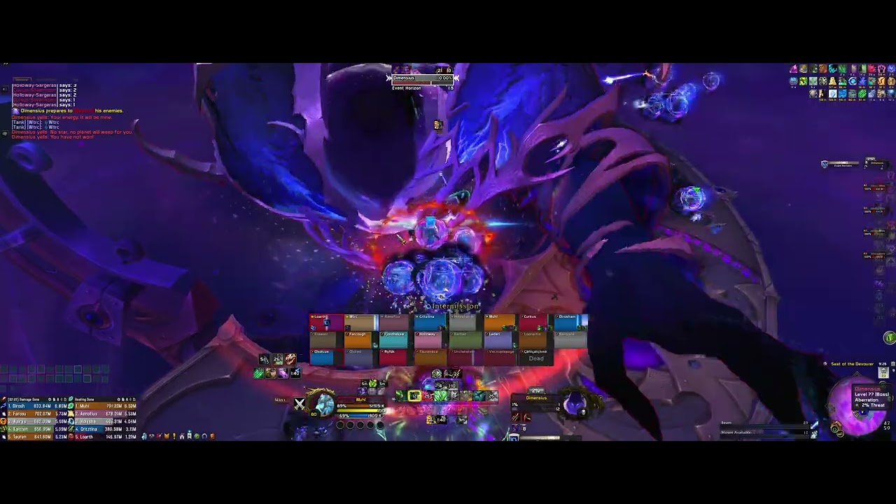 Dimensious HC Resto Druid Pov