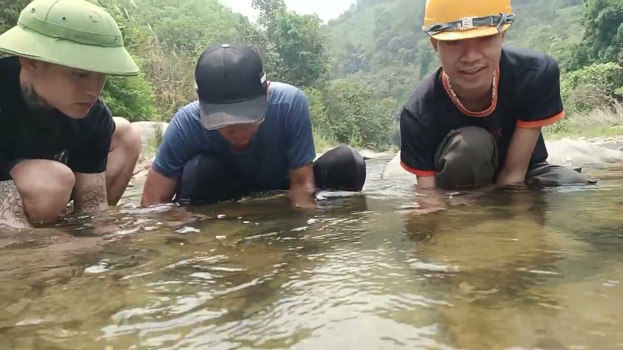 catching stream fish