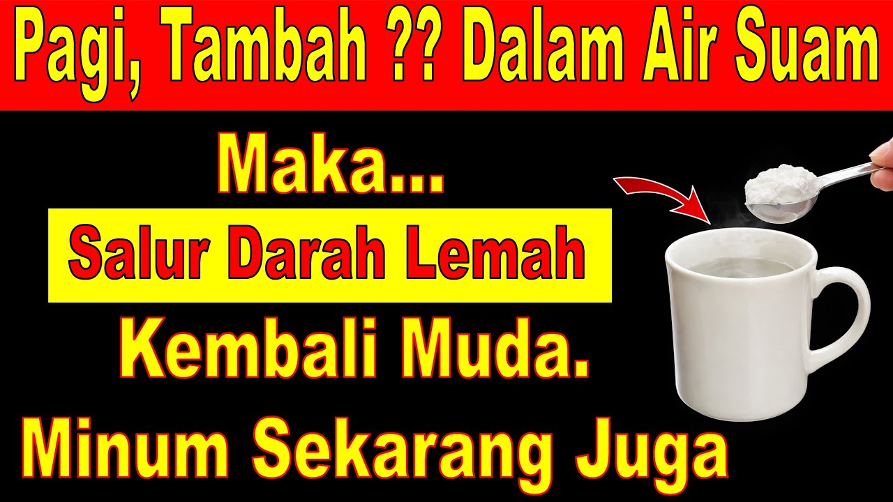 Umur 70-an Masih Sempat! 3 Minuman Pagi Ajaib Untuk Salur Darah, Gula dan Lemak