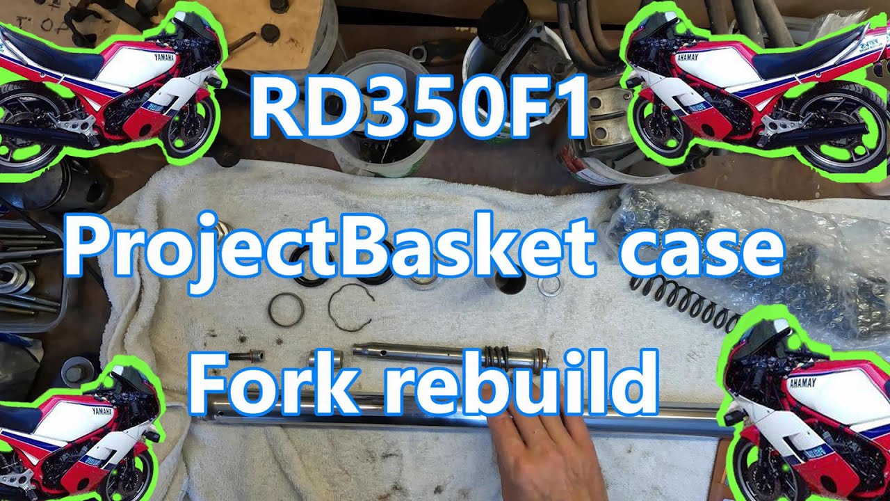 RD350 fork build complete