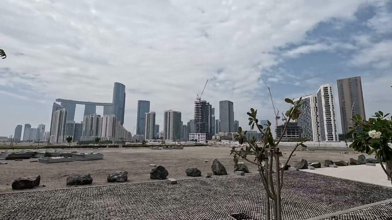 Abu Dhabi, Reem Island, Pixel at Makers Disctrict walkaround