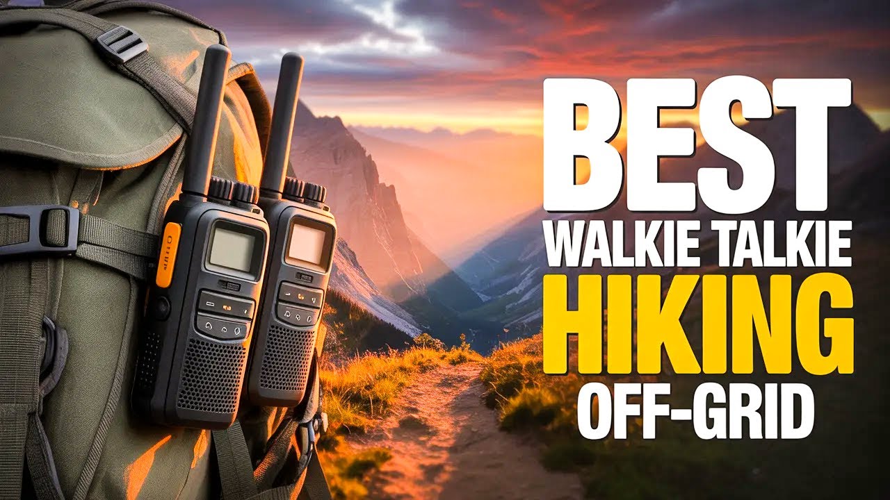 Top 6 Best Walkie Talkie for Hiking Compared 🔥– Range and Reliability