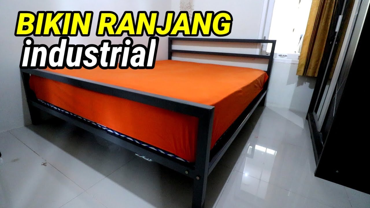 Bikin ranjang industrial minimalis sendiri