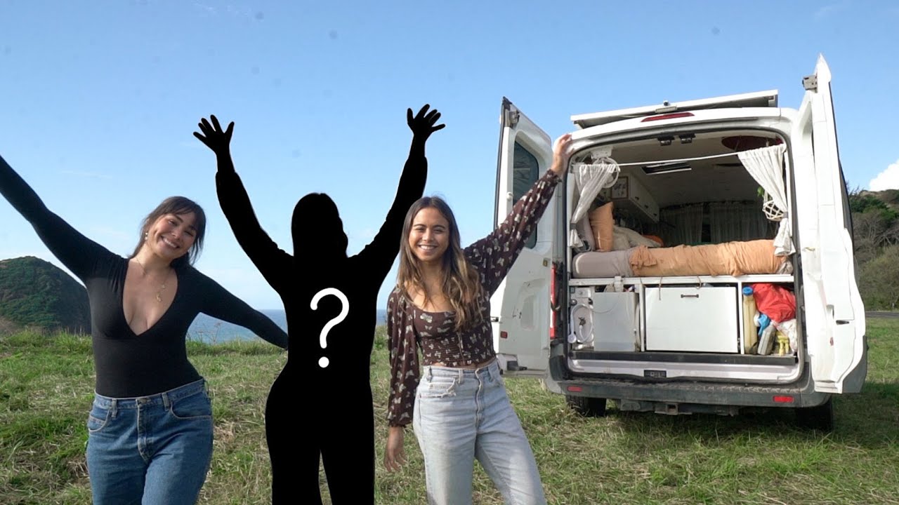 3 Girls Living in One Van
