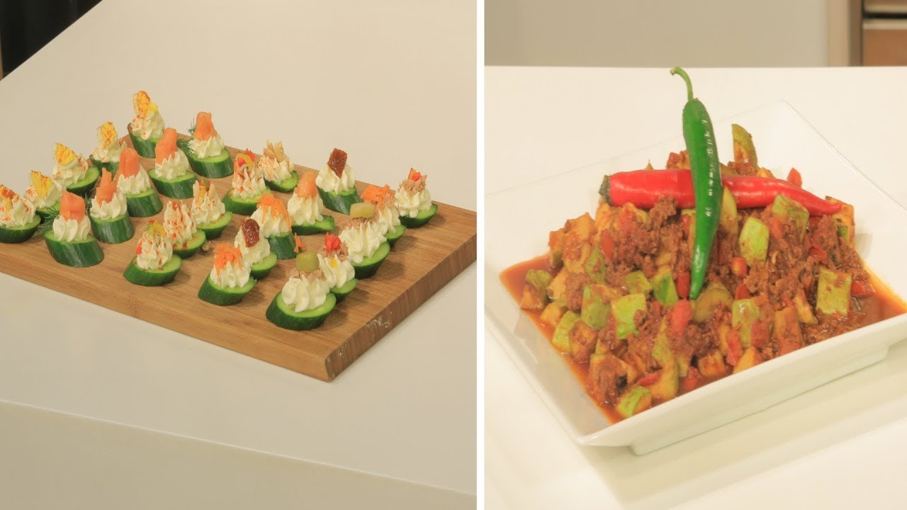 كوسة بالعصاج دايت - سلطة خيار بالكينوا دايت - كانابيهات الخيار دايت | حلو وحادق حلقة كاملة