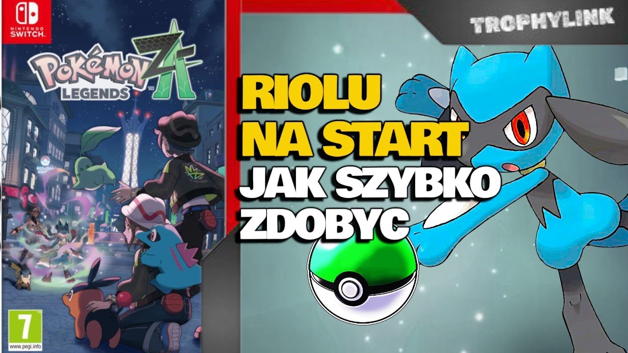 Jak zdobyć Riolu szybki spos&oacute;b - Pokemon Legends Z-A (Poradnik Pl)