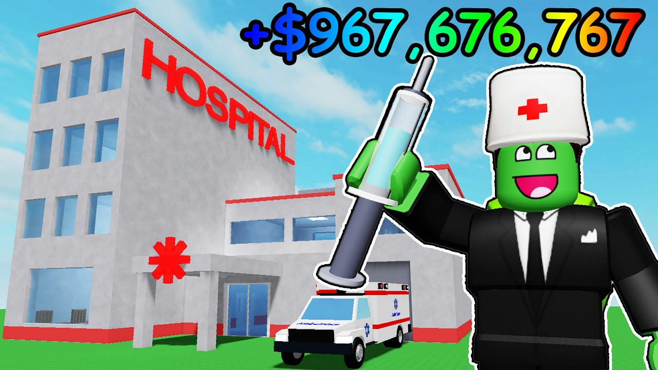 Am Construit un SPITAL de $967,676,767 in Roblox!