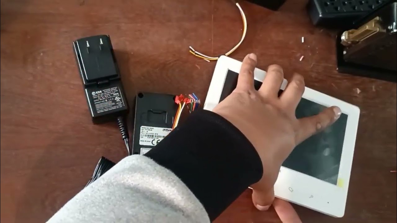 Vídeo portero dahua como es su conexión con cerradura eléctrica