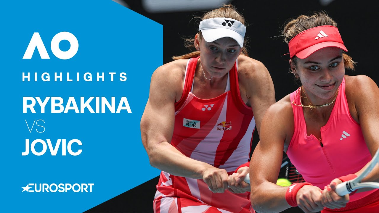 Elena Rybakina vs Iva Jovic | Round Two | Australian Open 2025 Highlights 🇦🇺