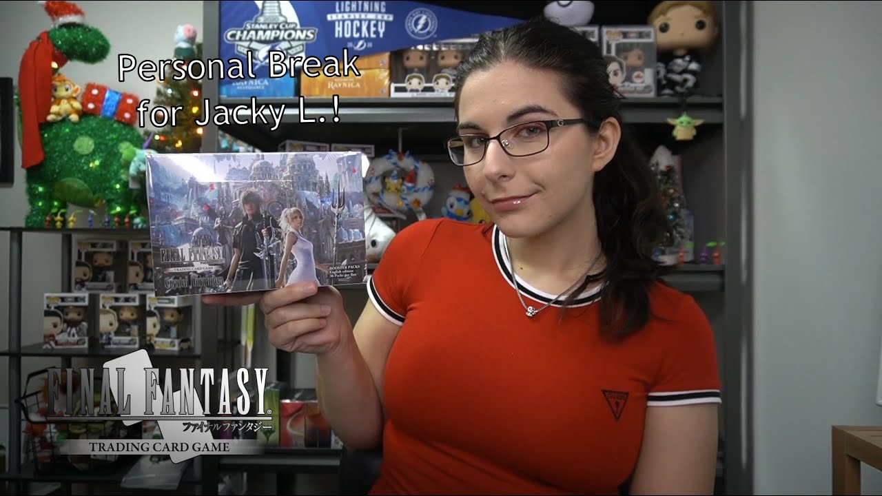 Terra Hunting! | FFTCG CRYSTAL DOMINION BOOSTER BOX OPENING FOR JACKY L.