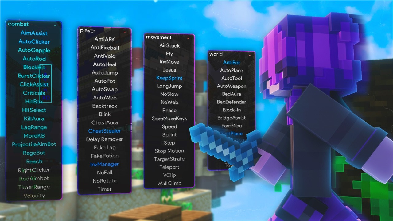 1.8.9 Hack Client: Raven XD | Minecraft Java Edition