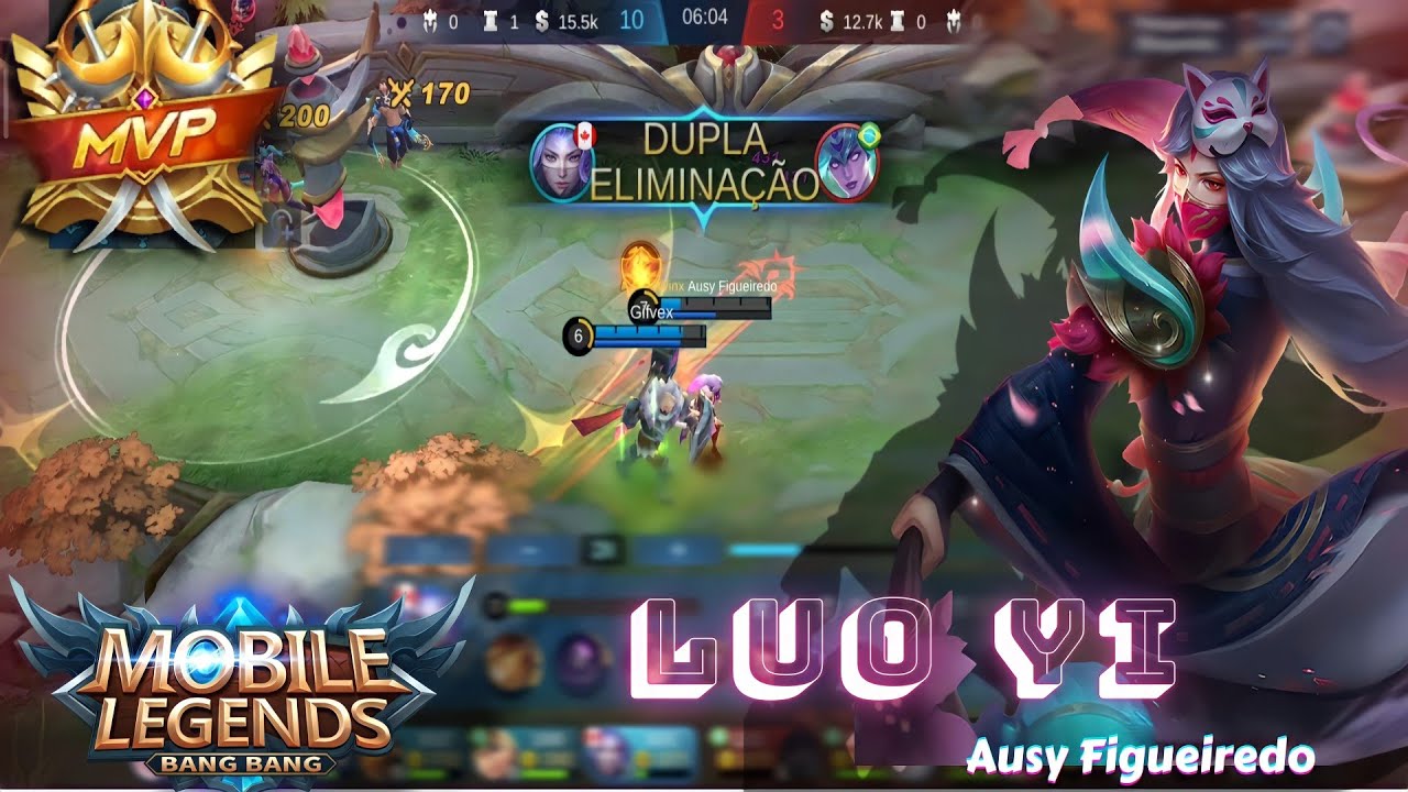 Rumo ao Gl&oacute;ria M&iacute;tica usando a Luo Yi | Dano absurdo | Mobile Legends