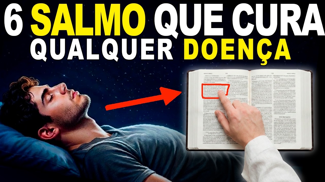 OUÇA A NOITE TODA! REPITA 3 VEZES 6 SALMOS QUE CURA TODAS AS ENFERMIDADE | NÃO HÁ DOENÇA QUE RESISTA