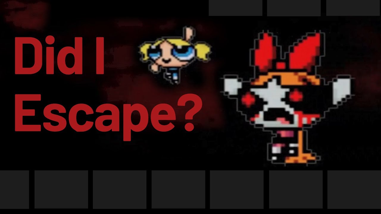 BLOSSOM.EXE the haunted power puff girls game, I played and it's very scary!
