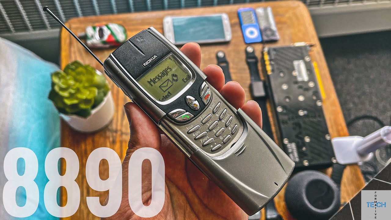 Nokia 8850/8890 (1999) | Vintage Tech Showcase | Retro Review