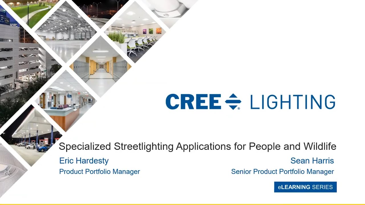 Design: Recommended Practices — Specialized Streetlighting Applications for People and Wildlife