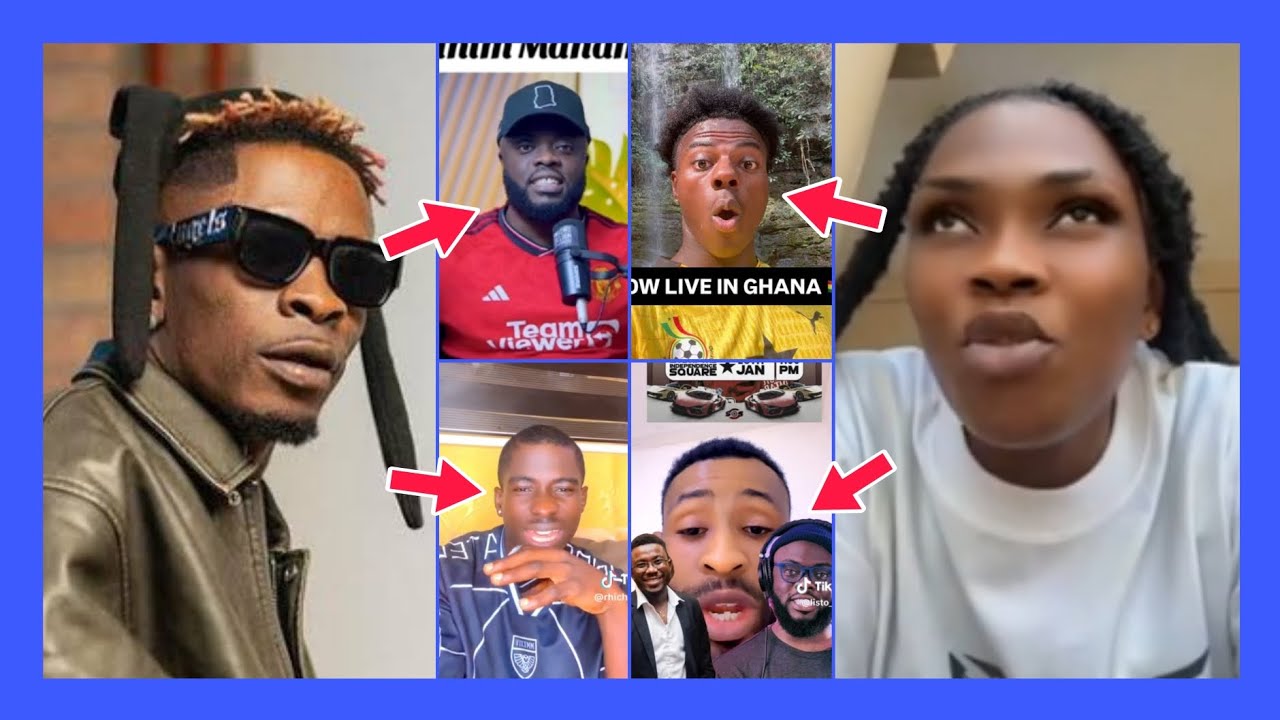 NkwasiaFo) -;  SM Fans Descends on Highest Eri and & Kwadwo Sheldon  for Attacking Shatta 