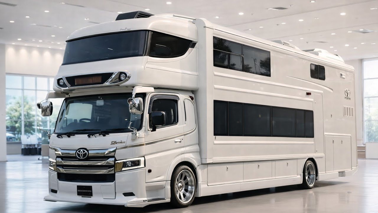 5 Beds + Modern Kitchen — This 2026 Toyota Double-Decker Camper Is Next Level