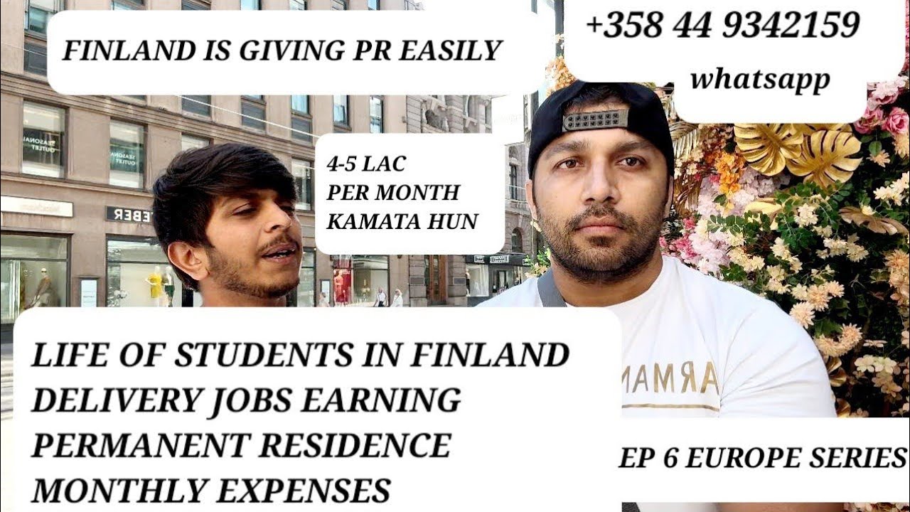 Ep 6 EUROPE SERIES LIFE OF STUDENT IN FINAND |EARNING REVEALED |DELIVERY JOBS #studentlife #finland