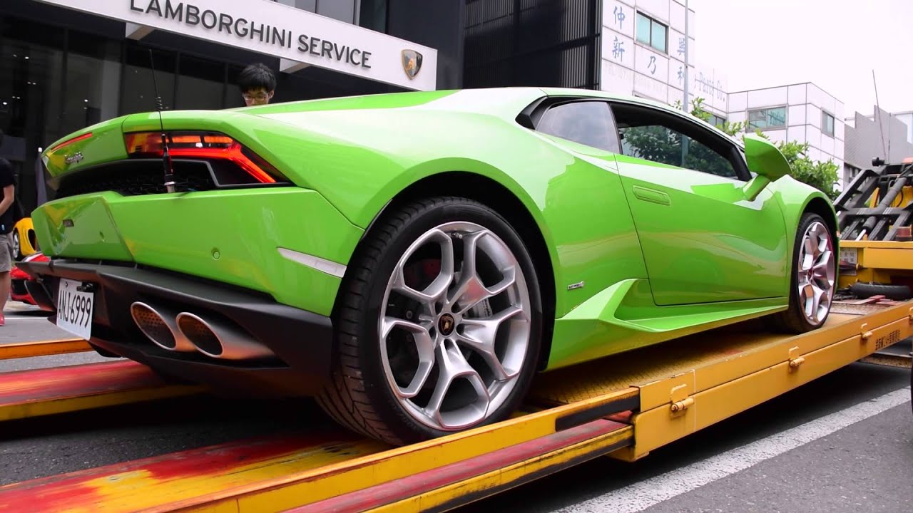 Lamborghini Taiwan Kaohsiung Grand Opening | Supercar Start-Ups, Revs & Accelerations Compilation