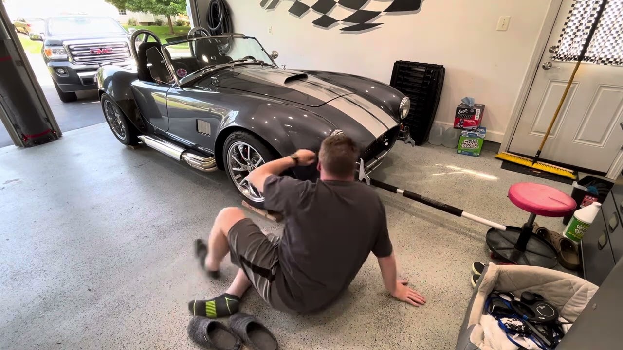 Jacking the car up