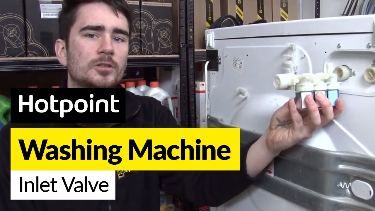 Как заменить клапан подачи воды в стиральной машине Hotpoint