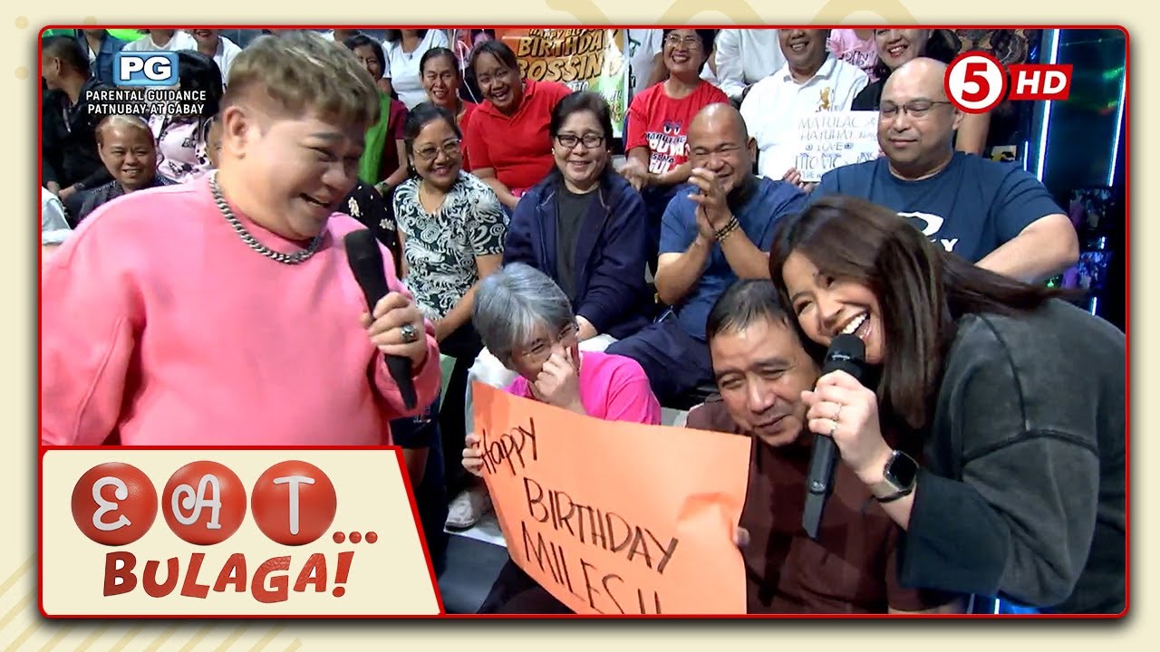 Eat Bulaga | Miles Ocampo, nasorpresa ng kanyang ama!
