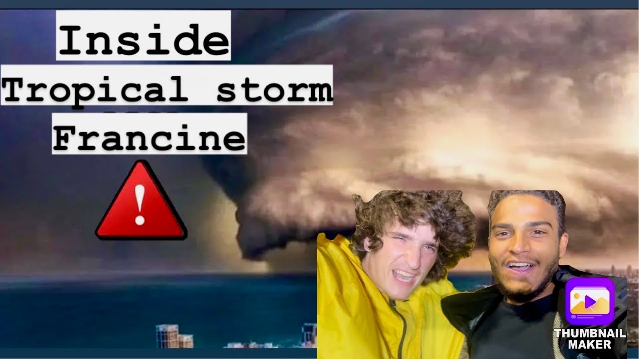 Surviving Inside Tropical Storm Francine! (Wild)