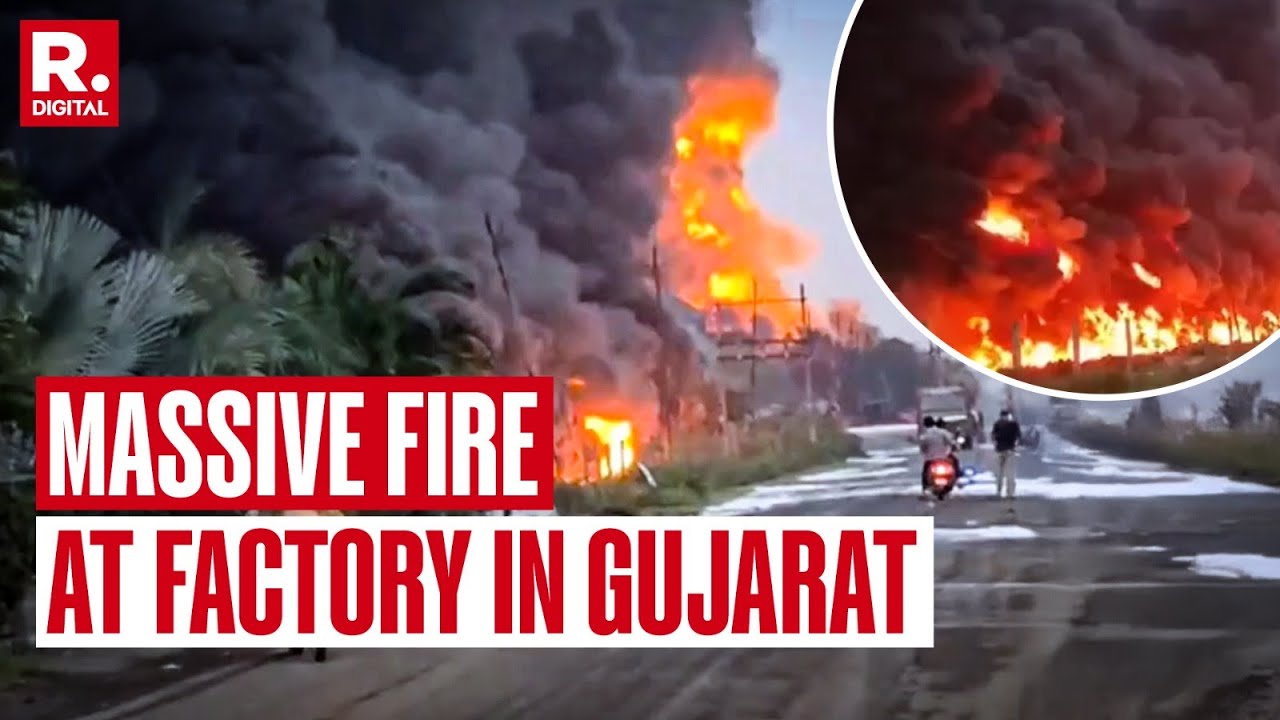 BREAKING: Massive Fire Broke Out At Factory In Bharuch | Gujarat