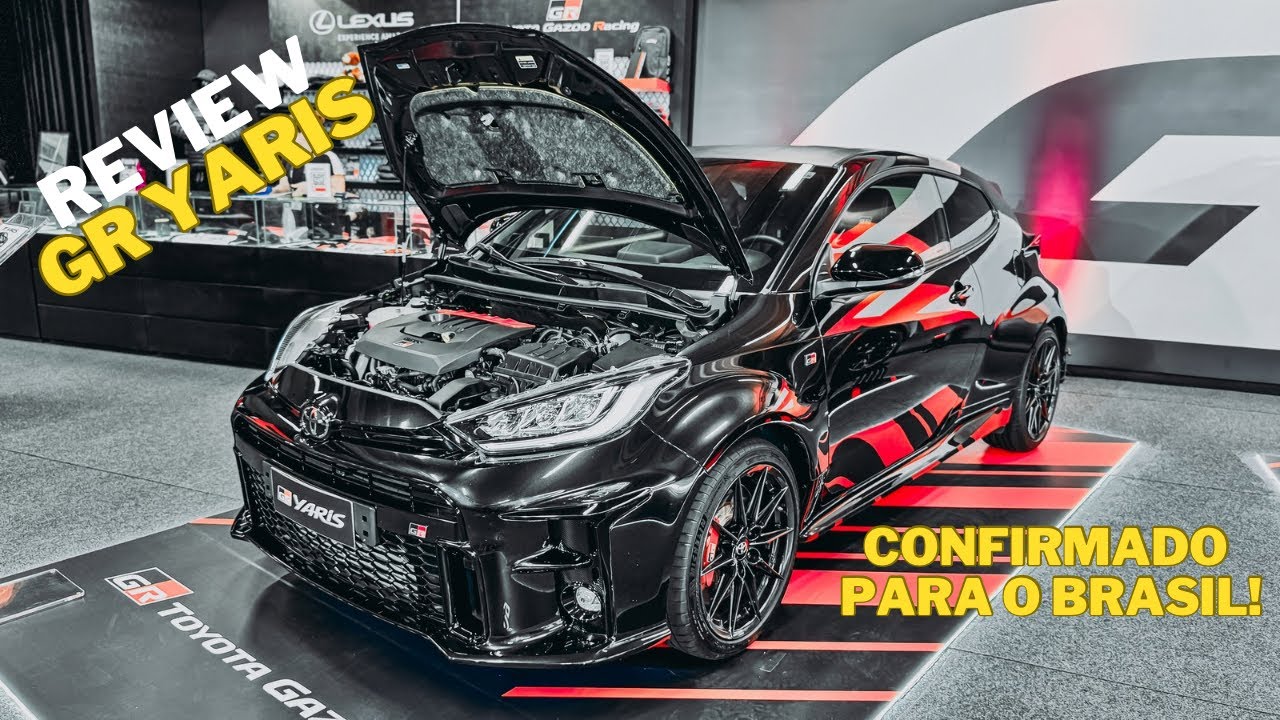 TOYOTA YARIS ESPORTIVO PARA O BRASIL - NOVO GR YARIS 2024