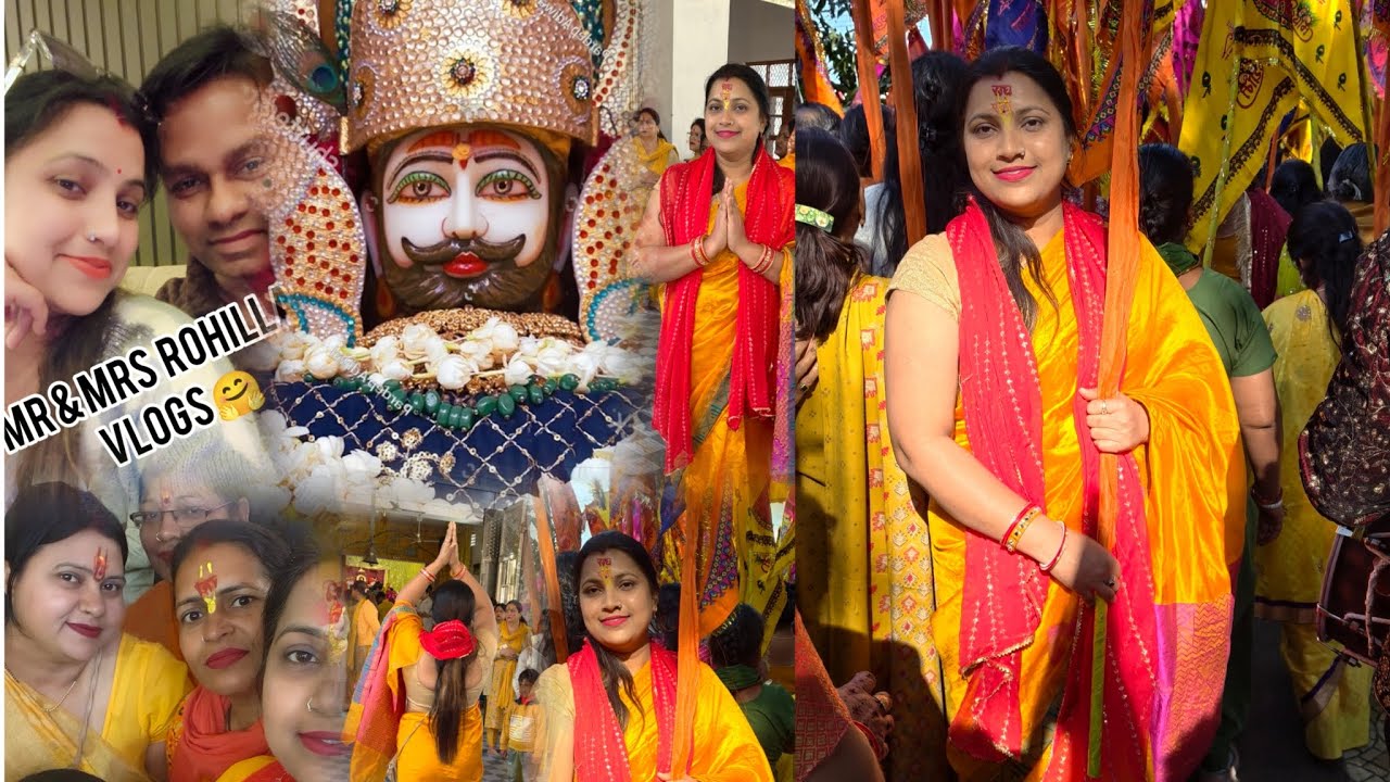 बाबा श्याम जी की भव्य निशान यात्रा 🙏 | पूरा विकास नगर हुआ भक्तिमय |