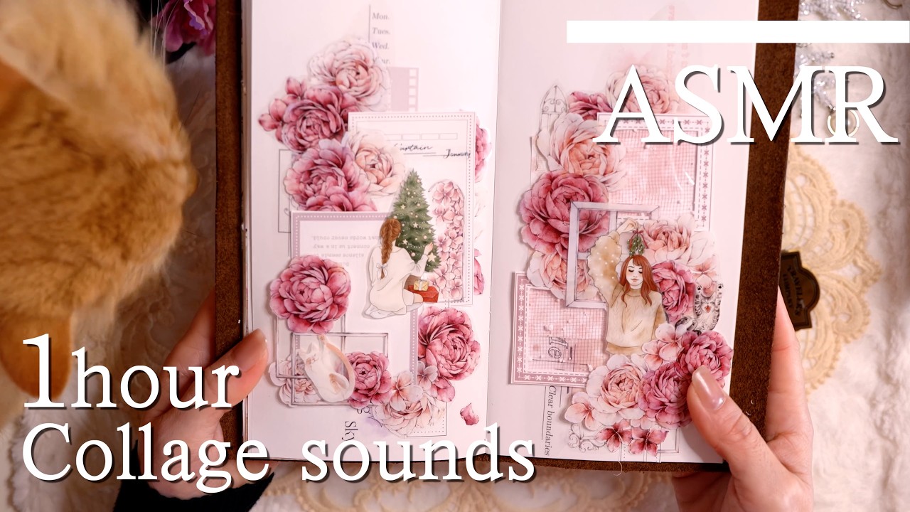 [ASMR]  コラージュの音 |  作業,勉強,睡眠 | collage sounds | relaxing sounds